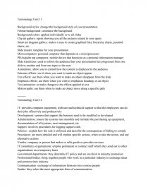 Terminology unit 11&12 GAC computing I. Página 1