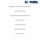 LEXICOLOGIA JURIDICA EL ORIGEN DEL LENGUAJE