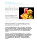Comida Chatarra: atractiva pero peligrosa