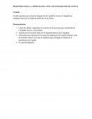 REQUISITOS PARA LA APERTURA DE CUENTA DE INTEGRACION DE CAPITAL
