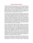 Aborto en prmera persona