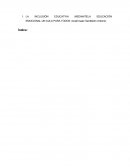 LA INCLUSIÓN EDUCATIVA MEDIANTELA EDUCACIÓN EMOCIONAL.UN AULA PARA TODOS