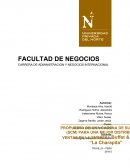 INFORME CANALES CATERING