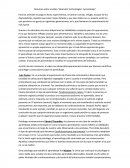 Resumen sobre el video “Descubrir la Psicología I: Aprendizaje”