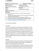 Ensayo teoría de Portafolio