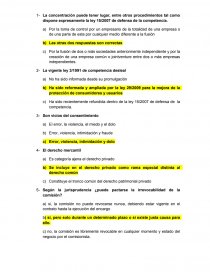 Derecho mercantil preguntas test. Página 1
