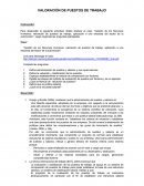 Gestión de los Recursos Humanos: valoración de puestos de trabajo, aplicación a una empresa del sector de la automoción
