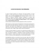 LA FALTA DE ESCUCHA Y SUS PROBLEMAS