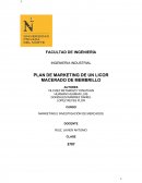 PLAN DE MARKETING DE UN LICOR MACERADO DE MEMBRILLO