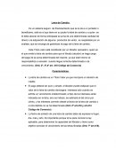 Letra de cambio. Características