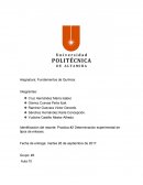 Practica de laboratorio Fundamentos de Química.