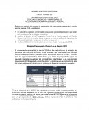 TALLER DE APLICACION PRESUPUESTO PÚBLICO