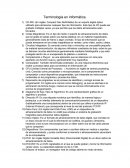 Terminología de informática