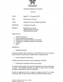 Circular Evidencias de la competencia Organizar los Documentos