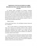 IDENTIFICAR LA POLÍTICA DE CONTROL DE CAMBIO IMPLEMENTADA POR EL ESTADO VENEZOLANO, PERIODO 2012-2016