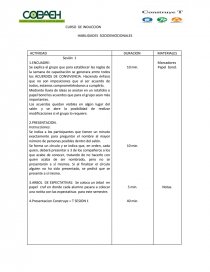 CURSO DE INDUCCION HABILIDADES SOCIOEMOCIONALES. Página 1