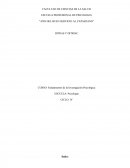 Fundamentos de la Investigación Psicológica