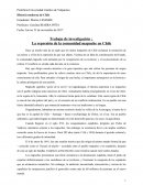 La represión de los mapuches