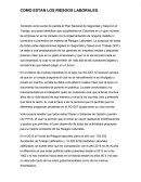 Tema acerca de la Seguridad y Salud en el Trabajo " como están los riesgos en Colombia"