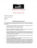 ACTIVIDAD 08: Desastre de servicio