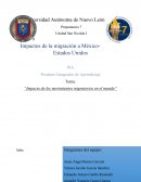 Impacto de los movimientos migratorios en el mundo