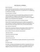 C?UALES SON LOS Efectos de la prenda