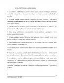 Quimica REGLAMENTO DE LABORATORIO