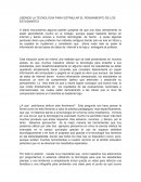 COMO ES QUE USAMOS LA TECNOLOGIA PARA ESTIMULAR EL PENSAMIENTO DE LOS ESTUDIANTES