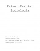 Parcial Sociología