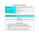 DESCRIPCIÓN DEL PUESTO DE TRABAJO Dependienta y reponedora de utensilios de cocina