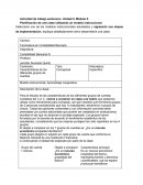 Actividad de trabajo autónomo. Planificación de una clase utilizando un modelo instruccional