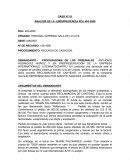 ANALISIS DE LA JURISPRUDENCIA ROJ 493-2000