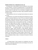RESEÑA HISTÓRICA DE LA COMUNIDAD DE SAN LUIS