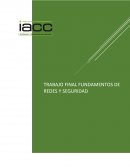 Como se da un Trabajo Final - Fundamentos de Redes y Seguridad