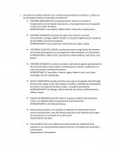 De acuerdo al análisis realizado a las corrientes del pensamiento económico, ¿cuáles son las principales doctrinas y pensadores económicos?