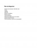 Plan de Negocios Nombre de la empresa: HidroHerb Ltda