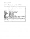 DATOS DE IDENTIFICACIÓN DE LA INSTITUCIÓN VISITADA