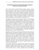 RECOMENDACIONES DEL COMITÉ DE DERECHOS ECONÓMICOS, SOCIALES Y CULTURALES AL PERÚ