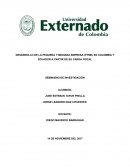 DESARROLLO DE LA PEQUEÑA Y MEDIANA EMPRESA (PYME) EN COLOMBIA Y ECUADOR A PARTIR DE SU CARGA FISCAL