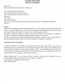 Acto 20 de Junio. Promesa a la Bandera