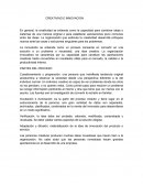LA GRAN CREATIVIDAD E INNVACION
