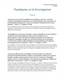 Como es un Paradigmas de Investigacion