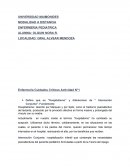 Enfermería Cuidados Críticos Actividad N°1