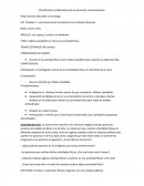 Planificación: problemáticas de la educación contemporánea.