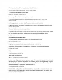 Las Partes De Una Computadora Hablando Hardware.. Página 1