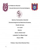 Psicosociología de las Relaciones Humanas