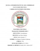 Termodinamica y sus funciones