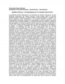 RESEÑA ARTÍCULO: “THE NEUROBIOLOGY OF CHRONIC PAIN STATES”