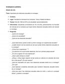 Tema: Importancia de relaciones sexuales en noviazgos.