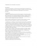 ITINERARIO DE ACTIVIDADES: 25 DE MAYO